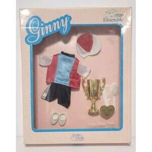 VINTAGE VOGUE DOLLS GINNY FASHION ENSEMBLE 1998 BIKE TOUR FITS SOFT BODY GINNY